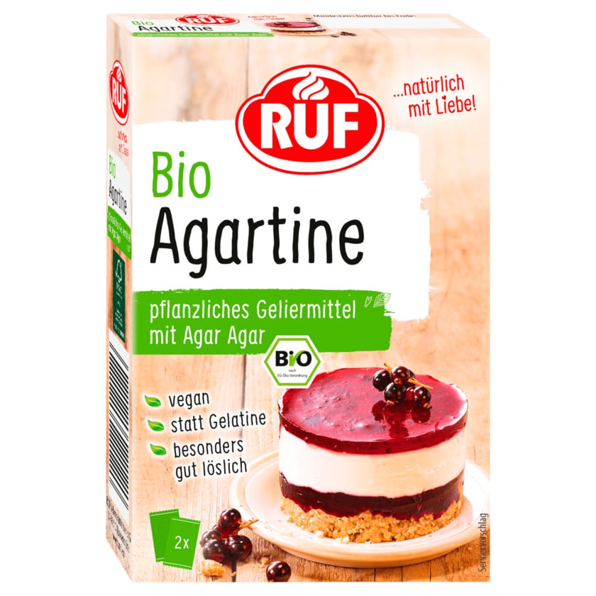 Ruf Bio Agartine Geliermittel vegan 30g